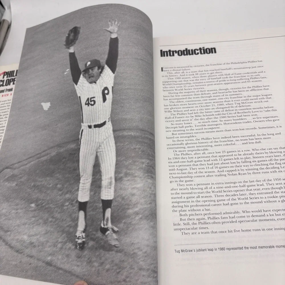 The‎ New Phillies Encyclopedia Philadelphia Phillies History Book 799 Pages